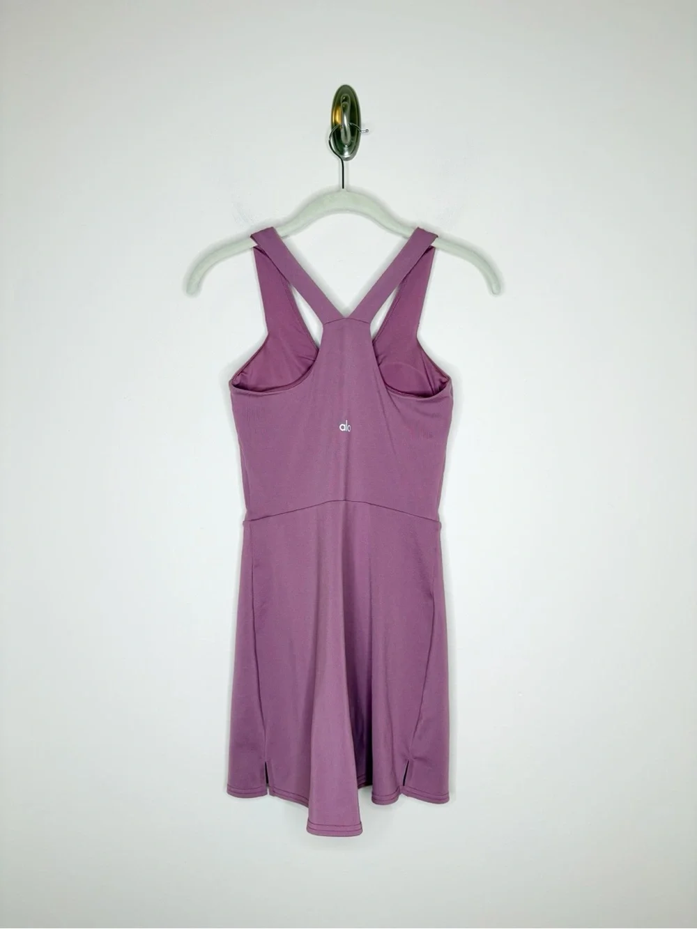 Alo Yoga Airbrush Real Tennis Dress Soft Mulberry Size XS